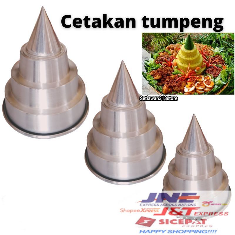 Jual Cetakan Tumpeng Susun Cetakan Tumpeng Berbagai Ukuran Bahan