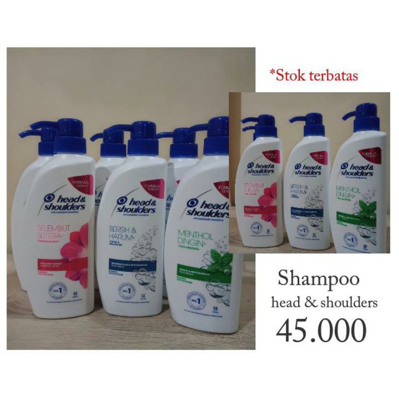 Jual Shampoo Head & Shoulders Anti-Dandruff 400 ml Indonesia|Shopee