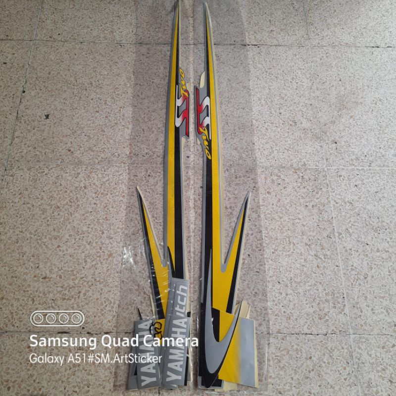 striping ss two / striping sstwo / striping ss two silver kuning / sticker ss two / sticker sstwo / 