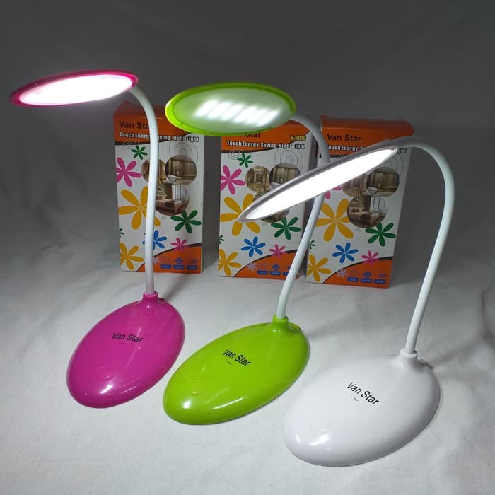 LAMPU BELAJAR SENSOR TOUCH ENERGY V-9019 / LAMPU BELAJAR SENTUH NYALA VANSTAR