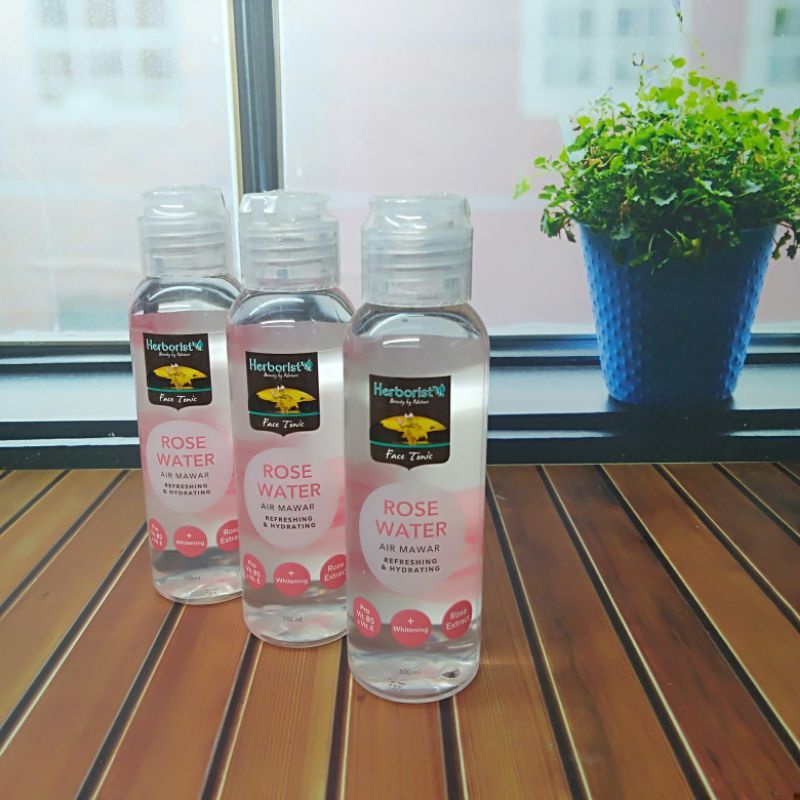 Face Tonic Rose Water Air Mawar Refreshing &amp; Hydrating