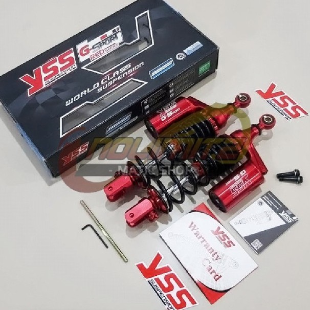 Shock Shockbreaker YSS G Sport Black Red Series 335mm Yamaha NMAX OLD