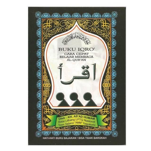 Buku Iqro Kecil Kertas Koran/Buku Iqro Jilid 1-6 Belajar Mengaji
