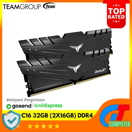 Team T-FORCE/TFORCE Dark Z Alpha DDR4 32GB (2x16GB) 3200 C16