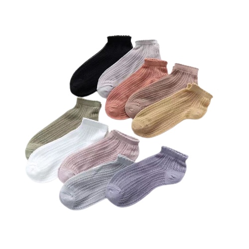 ❄ TMALL ❄  Kaos Kaki Polos Pria Wanita Bahan Spandek Plus Polyester Fashion Import Murah R108 R568 KK006-2