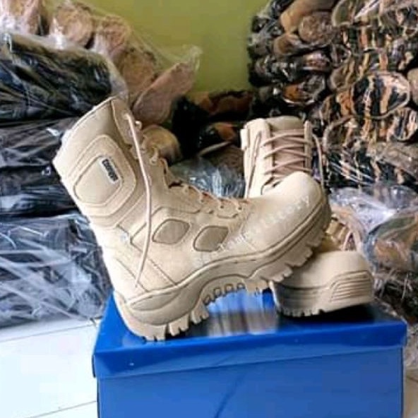 sepatu pdl kulit kemenhan ujung besi kulit asli berkualita premium terlaris