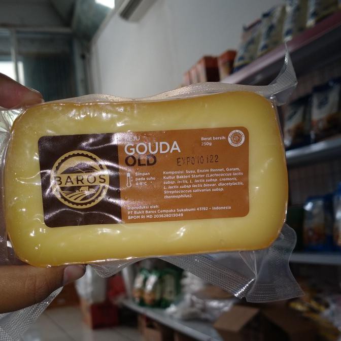 

gouda old cheese 250g keju goda tua pasta baros BIG SALE 3379