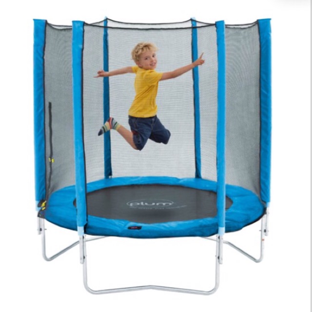 Trampoline Plum Junior Trampoline and enclosure trampolin dengan jaring 4Feet mainan anak playground