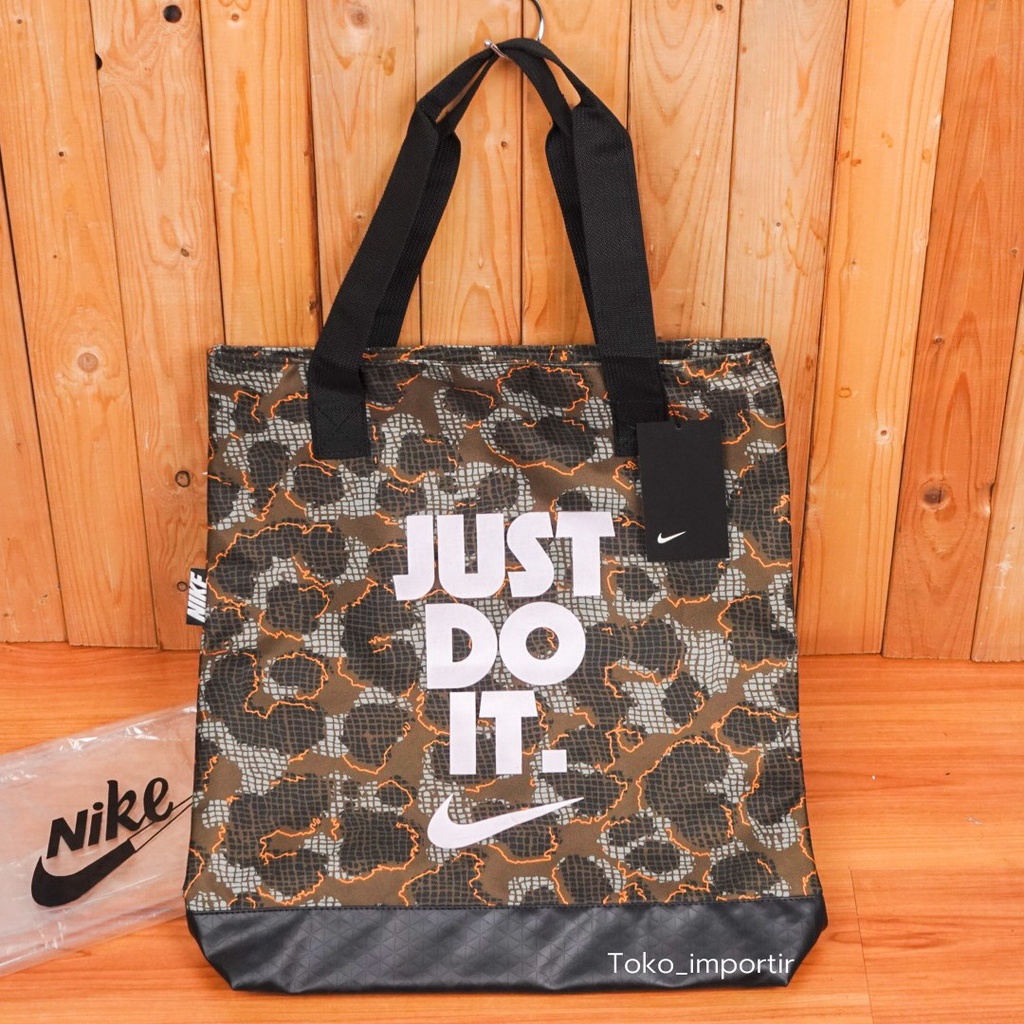 Nike Tote Bag Pria Import Mirror Original / Tas Gym / Tas Tote Bag / Tas Bahu