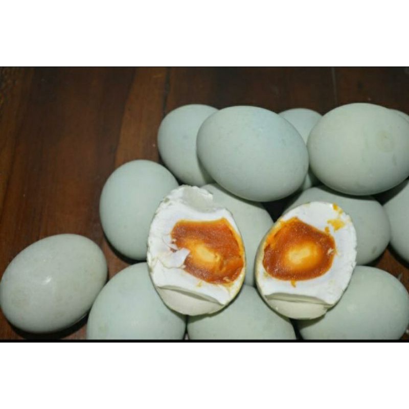 

(Promo harga) Telur asin Kukus Masir dan berminyak Mbak Dian kebumen isi 10 butir