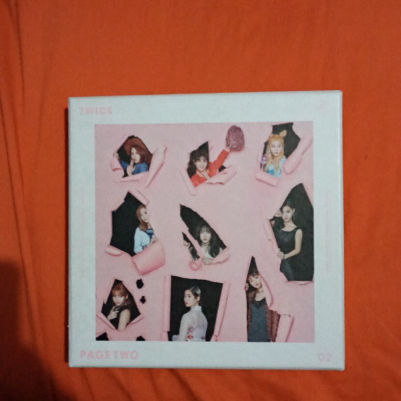 album Twice PAGE TWO fullset unsealed+CD what is love