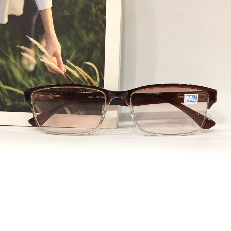 9152 Kacamata Minus Fashion Sunglasses Lensa Coklat -1.00 sd -4.00 Model Cowok Cewek