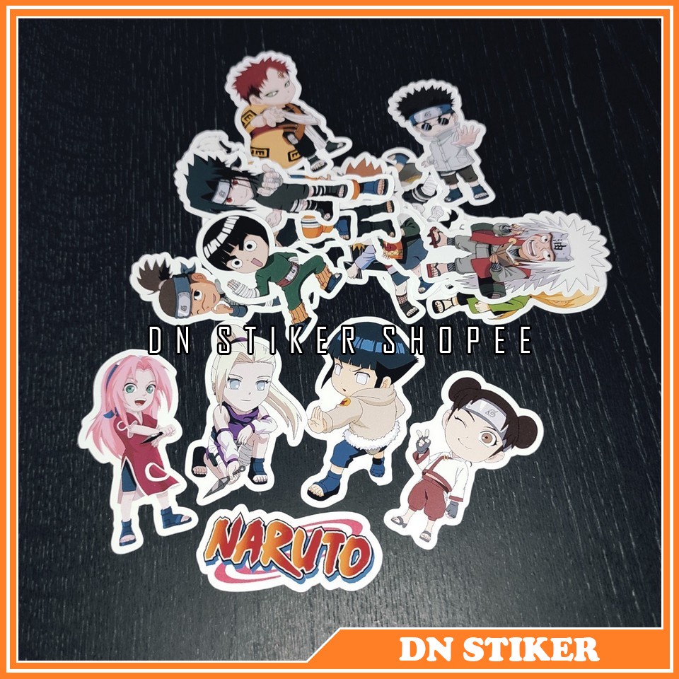 

stiker anime naruto Stiker kertas karakter anime naruto seaseon anak anak 19pcs sticker accesoris gambar karakter naruto