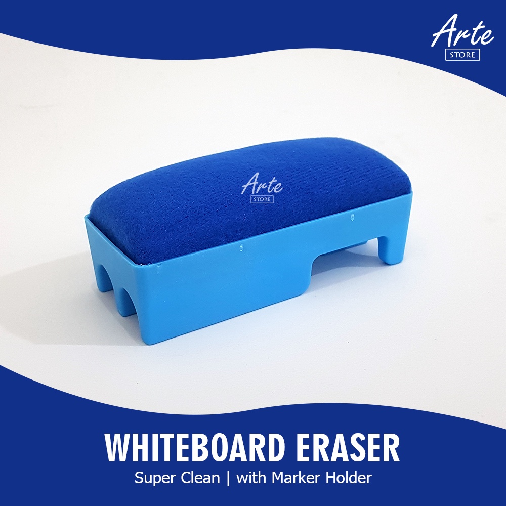 Penghapus Papan Tulis - Whiteboard Eraser with Marker Holder