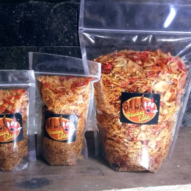 

Bawang goreng pedas "BALA