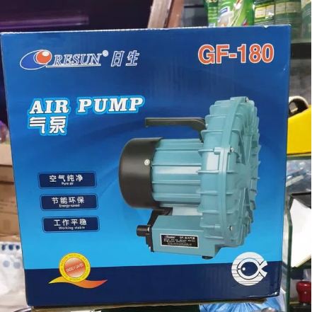 Resun GF-180 - Blower/Vortex/Aerator/Aerasi/Oksigen Kolam/Aquarium Pompa Udara Kolam