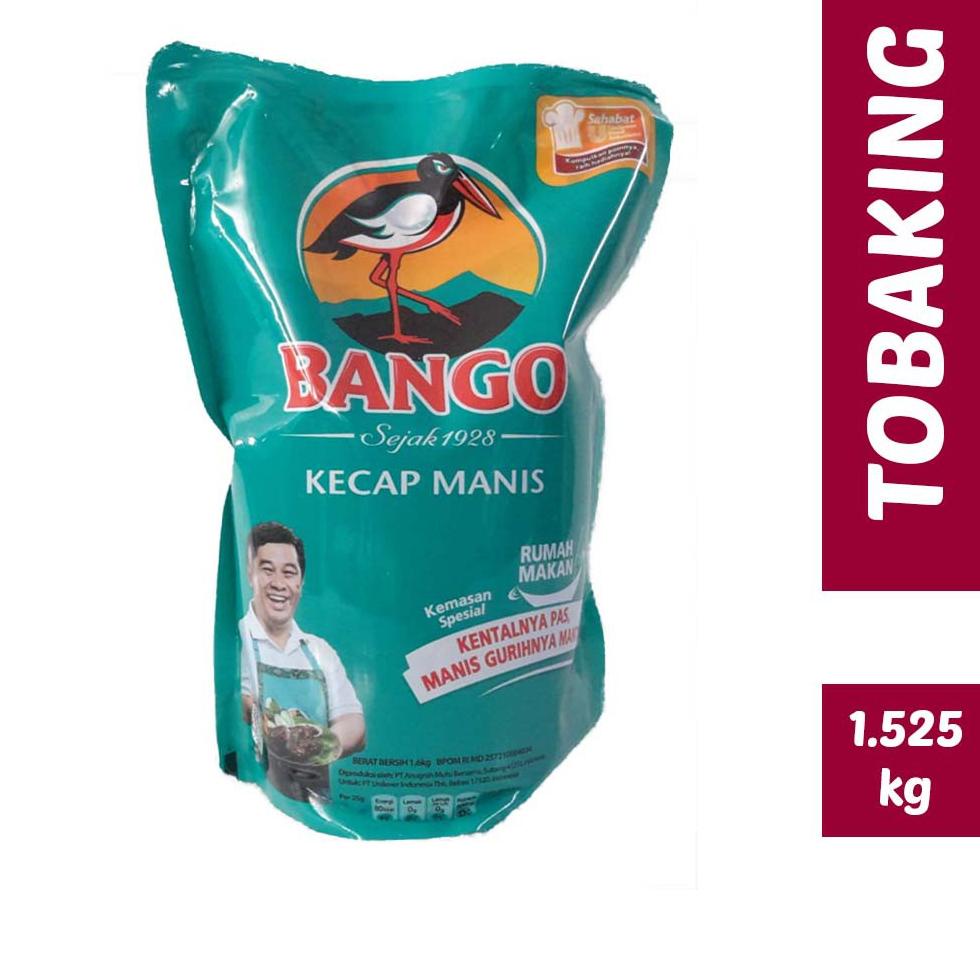 

Terlaris.. BANGO Kecap Manis Refill 1525 ml 90