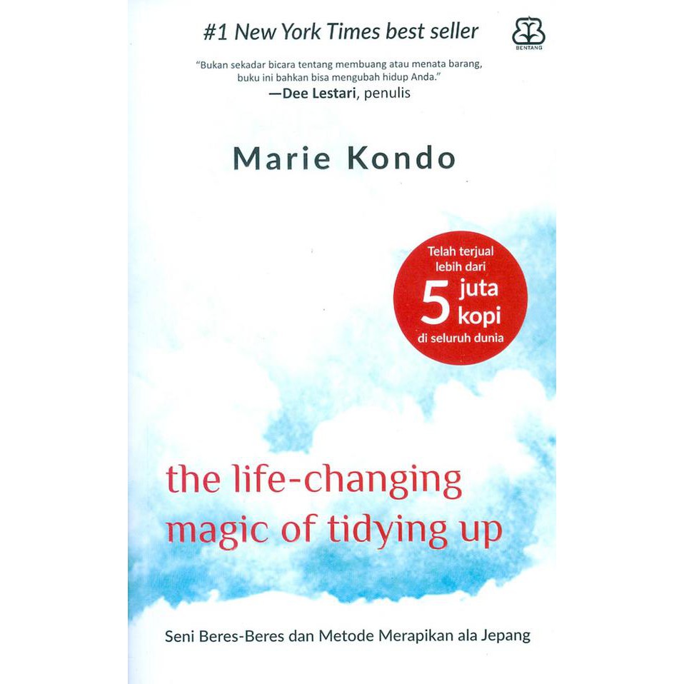 Jual Buku Self Help The Life Changing Magic Of Tidying Up Marie Kondo Original Shopee Indonesia