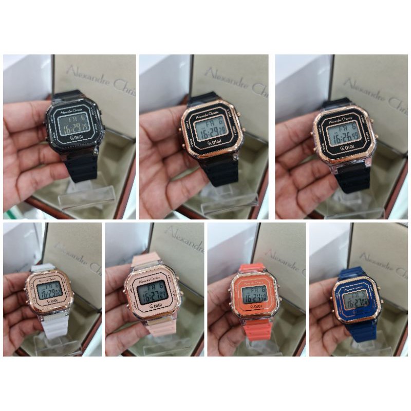 Jam tangan alexandre christie ac9331 digital ac digi 9331