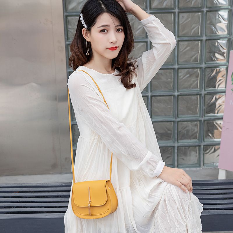 Tas Selempang Korea Kecil Wanita Rumbai Woman Bag Style Fashion Tren Imut Cantik A46