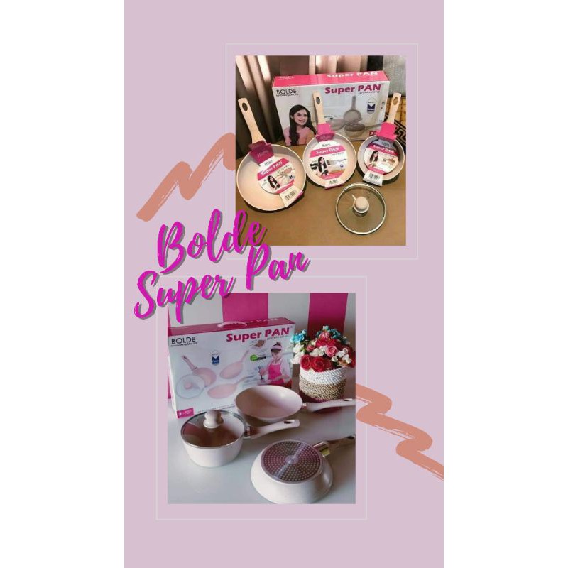 Bolde Super Pan Granite Series 3+1 Pcs Set