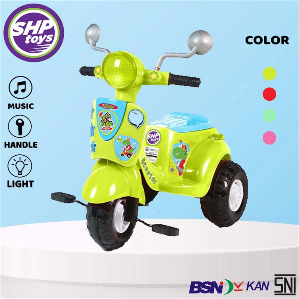 Mainan Anak Sepeda Scooter/ Mainan Anak Sepeda Dinaiki Scooter SHP