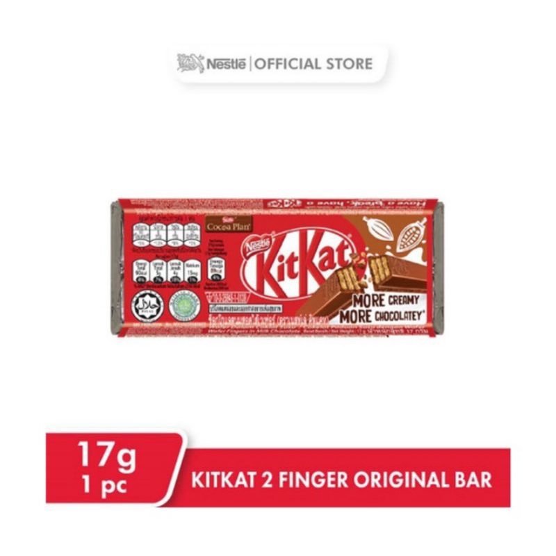 

KitKat 2 Fingers Milk Chocolate 17 g