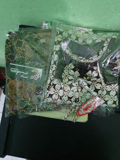 Kemeja Hem Batik Anak Size S Utk Usia 2th - 4th