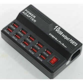 Charger USB 10 Port Max Output 12A Fast Charger