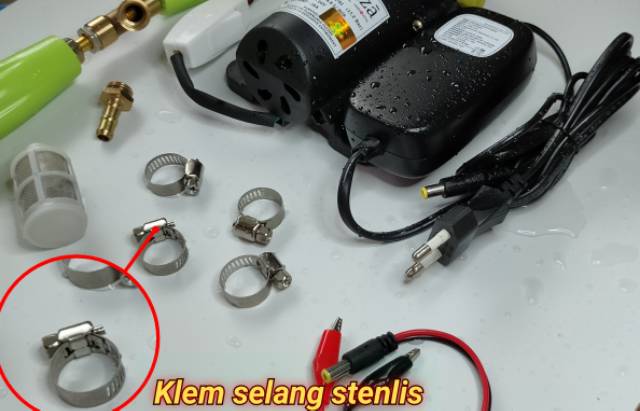 Paket Dinamo Sprayer Pompa Air 340 psi Japan Quality Tanpa Selang Tekanan Tinggi