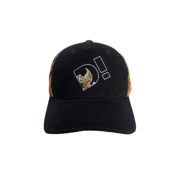 DAMN I LOVE INDONESIA X INDOMARET TRADITIONAL MARKET CAP BLACK