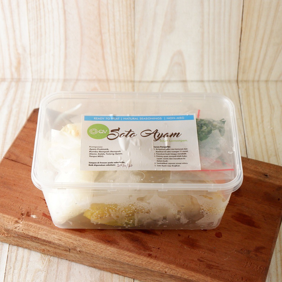 

Soto Ayam khas Lamongan Ayam Probiotik Organik Frozen Food