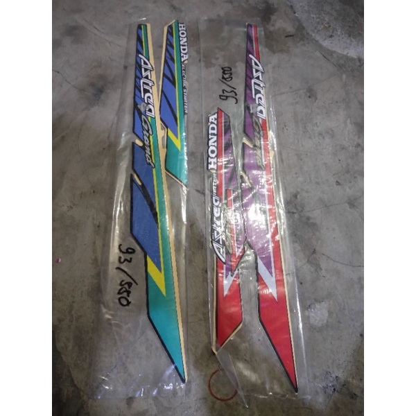 (BAYAR DITEMPAT) Stiker Lis Striping Standar Ori/Original Honda Astrea grand 93