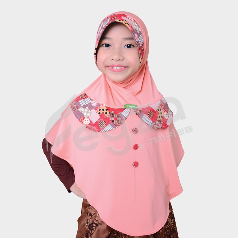 Jilbab Anak HARUNI - Hijab Remaja - Kerudung Instan Nafisa