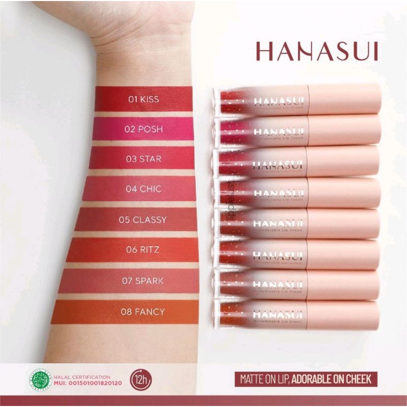 HANASUI MATTEDORABLE LIP CREAM