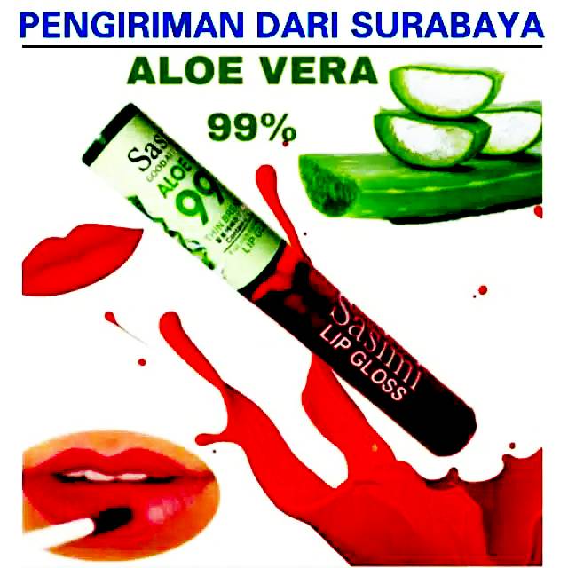 Sasimi lipstik Aloe vera