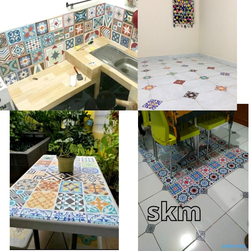 TF WALLSTICKER WALL STICKER SETIKER STIKER KERAMIK WALLSTIKER LANTAI MEJA WALLPAPER PAPER DAPUR ANAK TANGGA DINDING TEMPELAN KAMAR MANDI WALPAPER WELPEPER PINTU KACA DEKORASI KRAMIK DINDING DAPUR TEGEL DECOR LEMARI KITCHEN SET DECOR TEMBOK KOMPOR MURAH