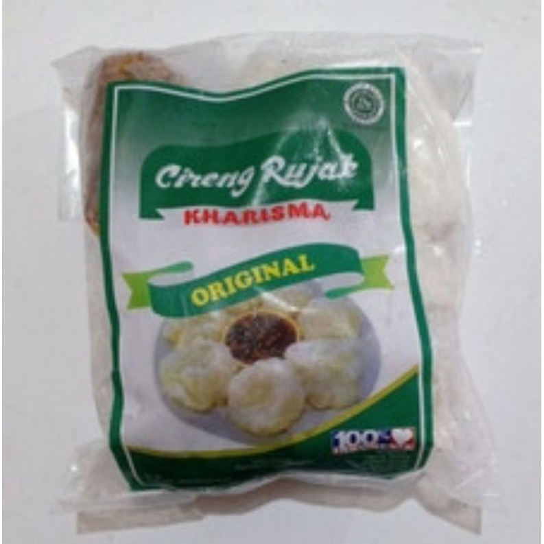 

Rujak cireng kriuk KHARISMA isi 20 pcs gurih tanpa bahan pengawet