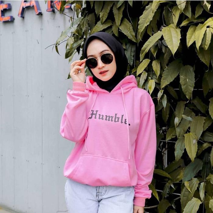 Hoodie cewek baruu murmer II kece badai keren abis II humble II simpel murah kualitas oke!! gerceppp-4