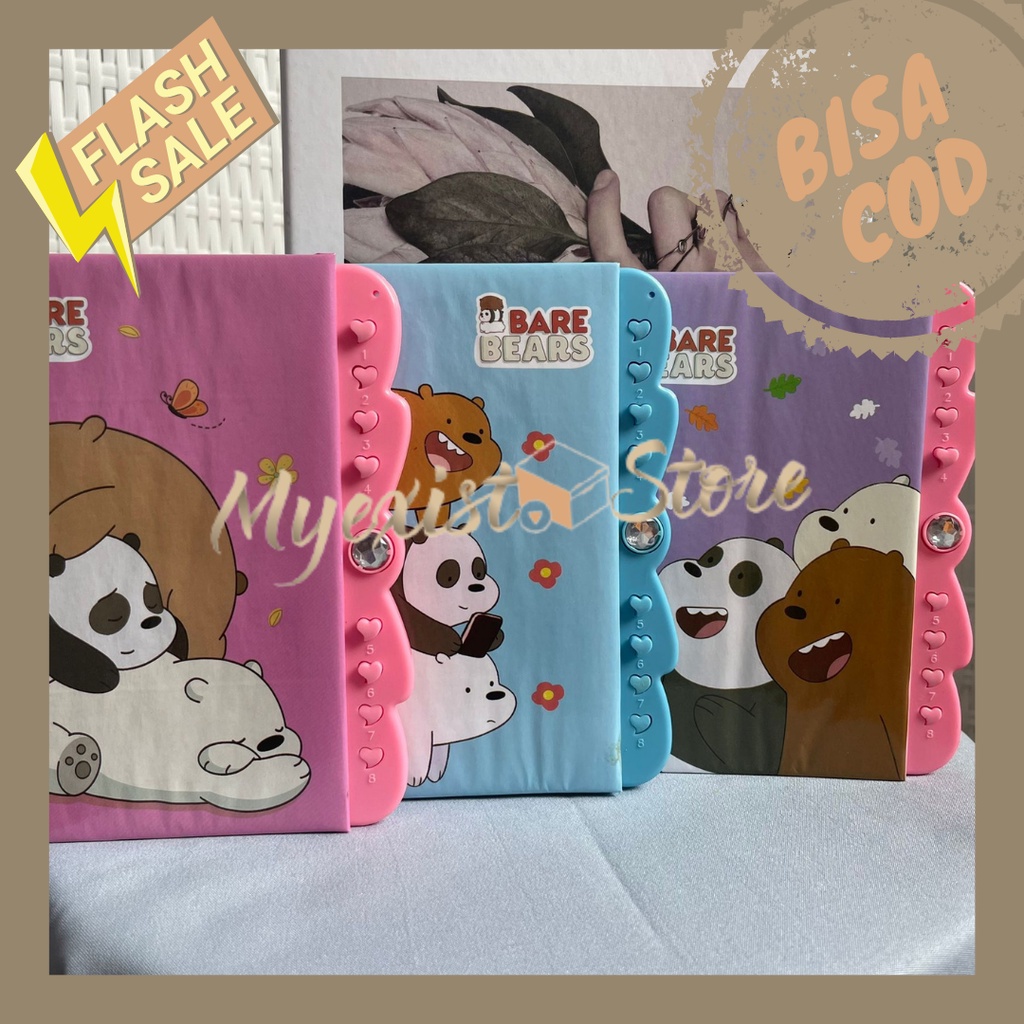 

we bare bears edition diary code jurnal kit buku diary murah Buku Jurnal planner buku diary kode notebook we bare bears BUKU JURNAL DIARY KODE WE BARE BEARS VERSI 2 ALAT TULIS UNIK SEKOLAH PERLENGKAPAN KANTOR VIRAL BISA COD JAKARTA HARGA TERMURAH IVN620