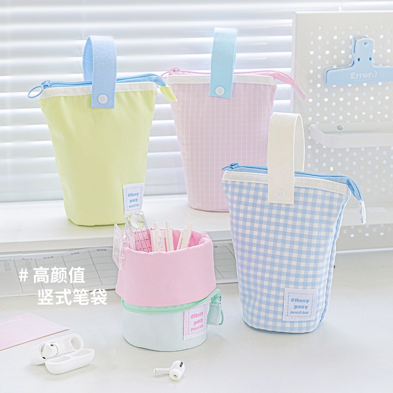 

Multifunctional Pencil Case Cute Cartoon Stand Up Pencil Bag Stationery Pouch for Boys Girls Student