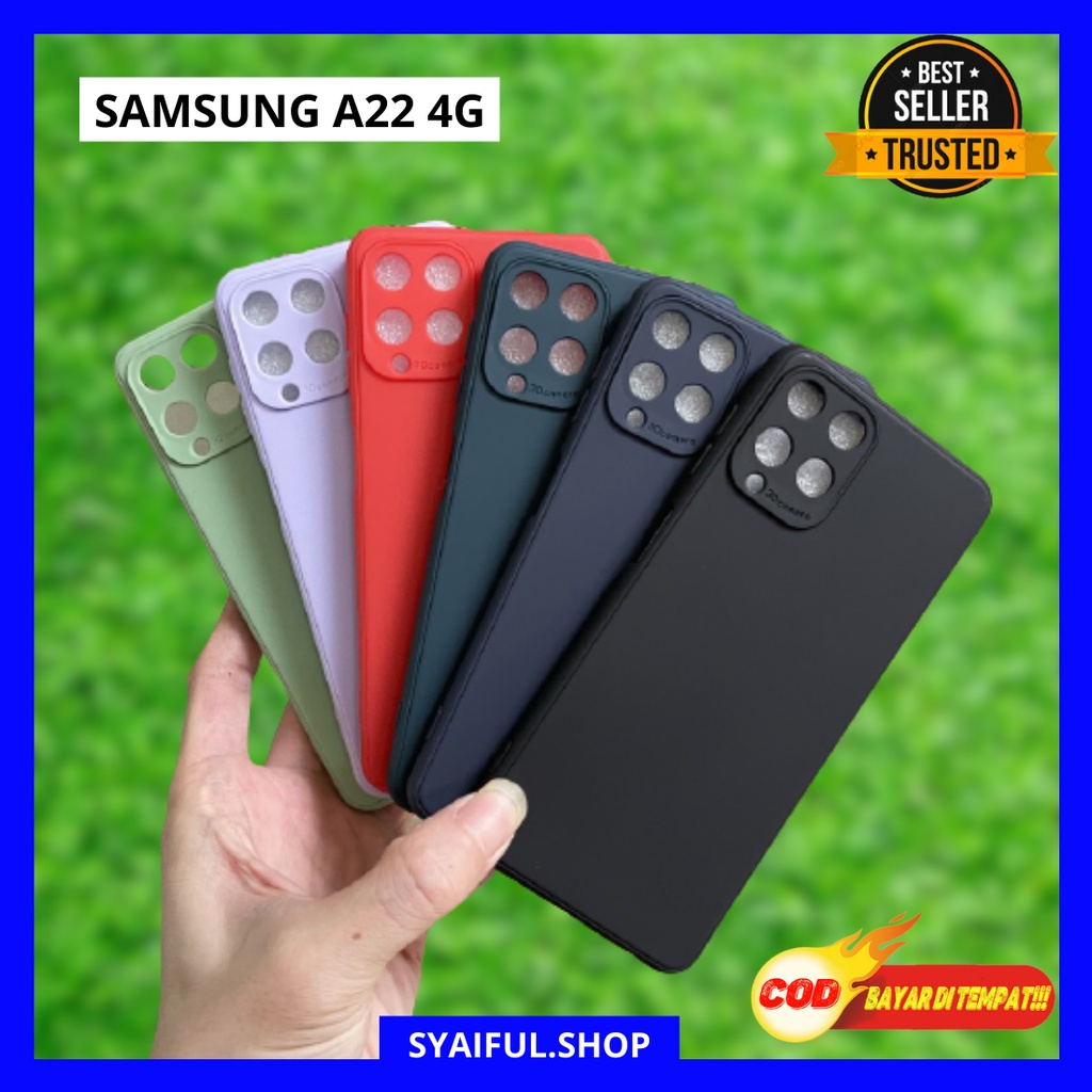 SAMSUNG A22 4G A22 5G PREMIUM SILIKONE CASE SOFT TOUCH MY CHOICE