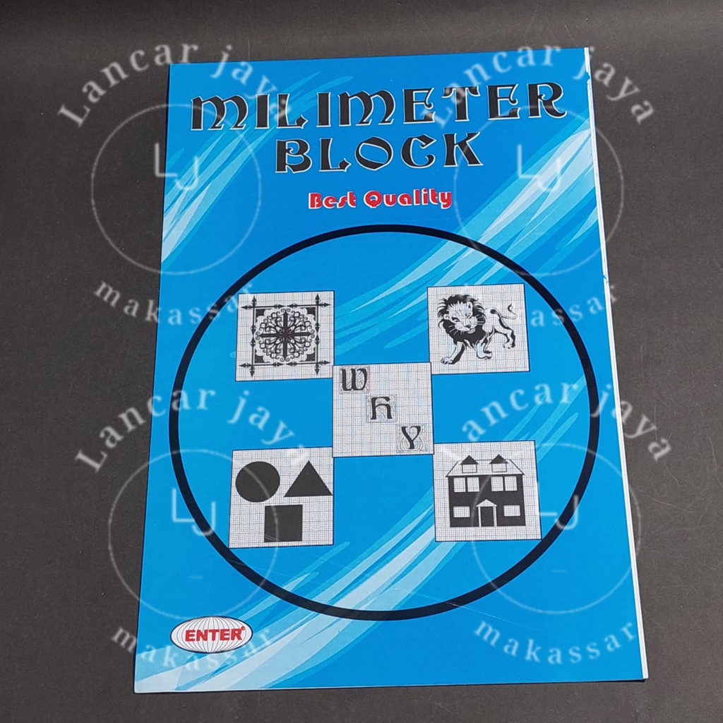 

Buku Milimeter Block Enter Folio