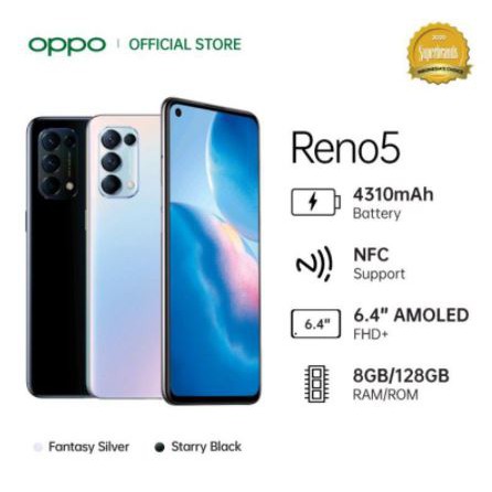 Oppo Reno 5 Garansi Resmi Indonesia BNIB 100%
