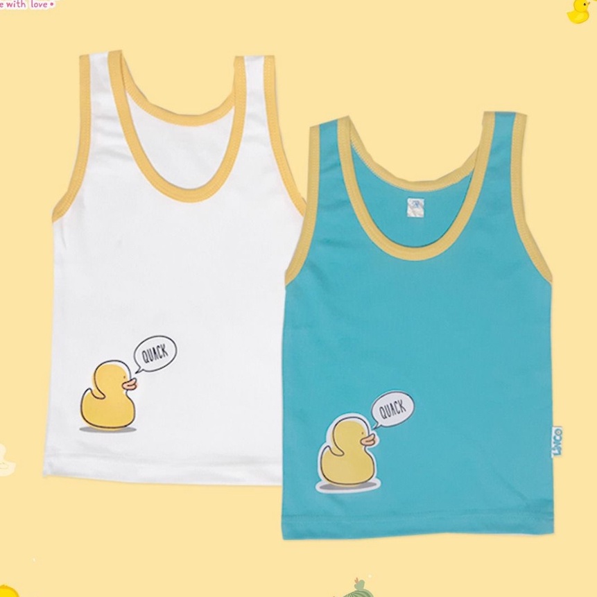 SINGLET BAYI / KUTUNGAN TANKTOP NEW BORN BABY 0-12 BULAN / PAKAIAN BAYI DALAMAN KAOS BAYI BAHAN ADEM DAN NYAMAN