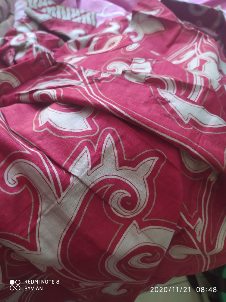 Couple Keluarga Dress Atasan Wanita Ameta Baju Hem Batik Pria Jumbo