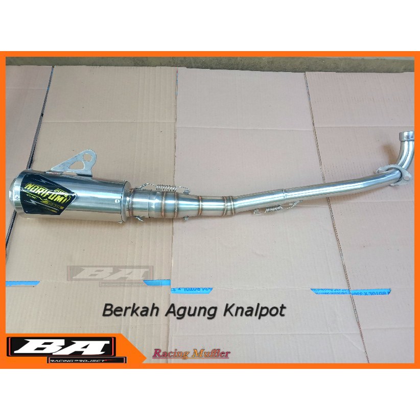 Knalpot NORIFUMI / Knalpot Jupiter z / Jupiter z1 / Vega r / Jupiter z racing