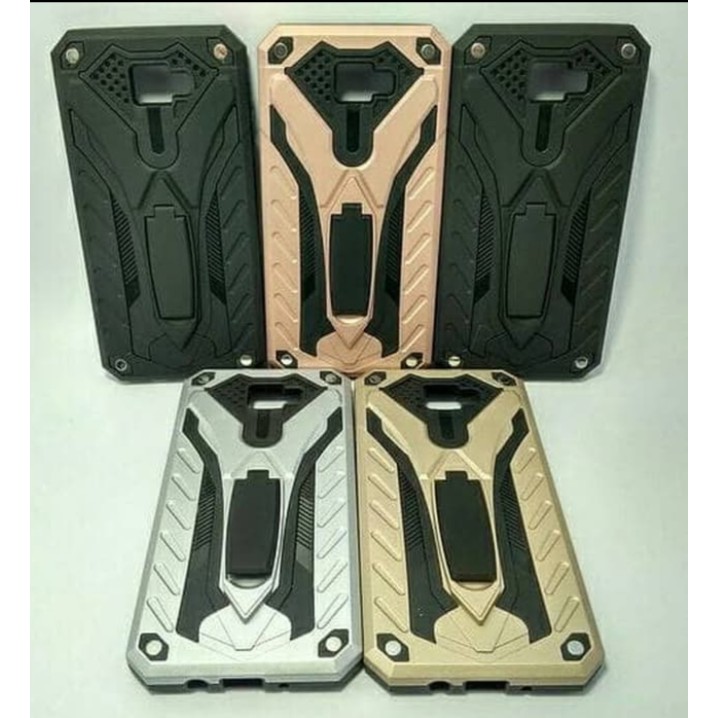 Hardcase Phantom Transformer Iron Kick Standing Hard Case Oppo A1K Realme C2