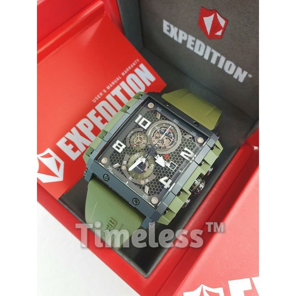 Jam tangan pria Expedition E 6757 M Green