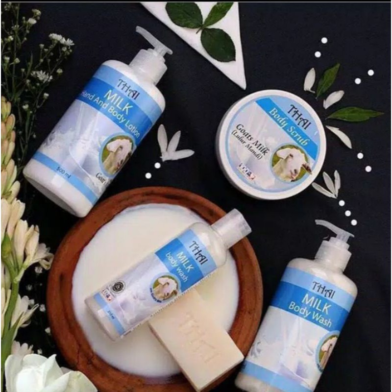 Jual THAI GOAT MILK HAND BODY LOTION 250ML/BODY LOTION/BODY LOTION THAI